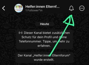 WhatsApp Benachrichtigung